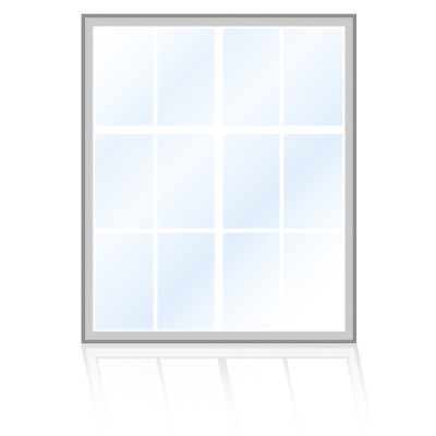 Veka-Fenster-Rechteckfenster-sprossen